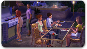Die Sims 3 Design Garten Accessoires