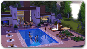 Die Sims 3 Design Garten Accessoires