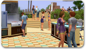 Die Sims 3 Design Garten Accessoires